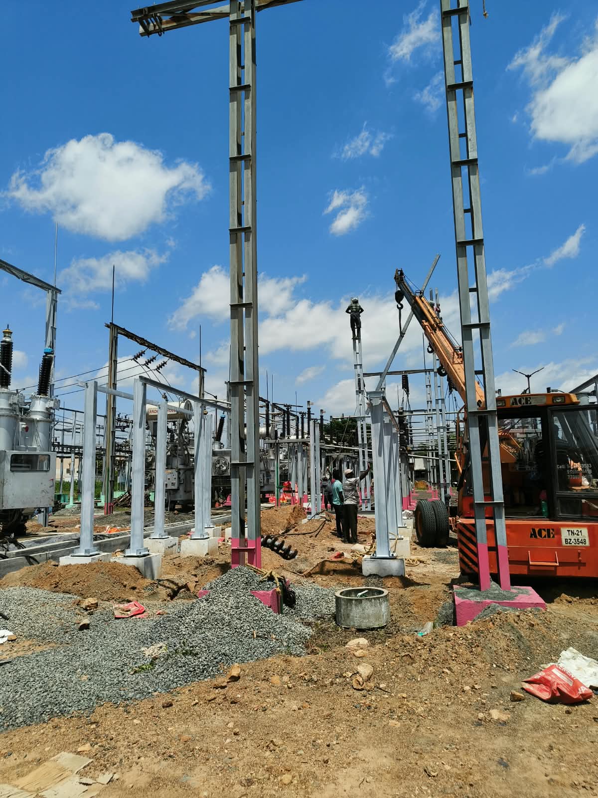 Installation of Entire Substation of 33KV, 11KV
